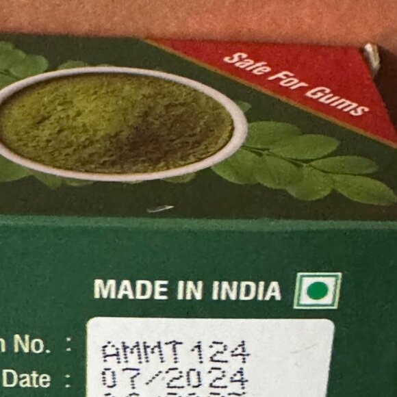 Moringa 5 In 1 Toothpaste With Myrrh Oil, Sage Oil, White Oak Bark, Clove, and M - Picture 10 of 10